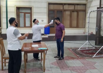 Масжидга келишда карантин қоидаларига риоя қилайлик!