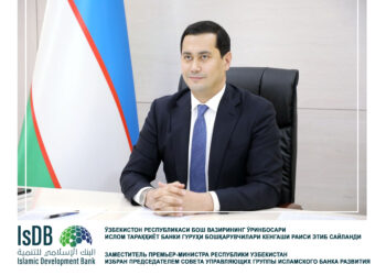 Ўзбекистон Республикаси бош вазирининг ўринбосари Ислом тараққиёт банки гуруҳи бошқарувчилари Кенгаши раиси этиб сайланди