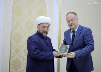 Муфтий ҳазрат Руминия элчисини қабул қилдилар