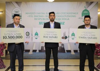 “Йил имоми – 2022” танлови ғолиби ҳаж йўлланмаси билан тақдирланди