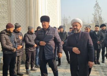 Фурқат туманидаги “Ингичка” жоме масжиди қайта бунёд этилди