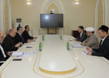 Муфтий ҳазратлари Эрон ва Украина элчиларини қабул қилдилар