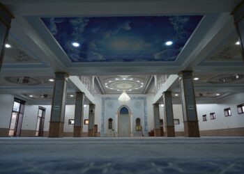 Қува туманидаги “Қўшкечик” жоме масжиди қайта бунёд этилди