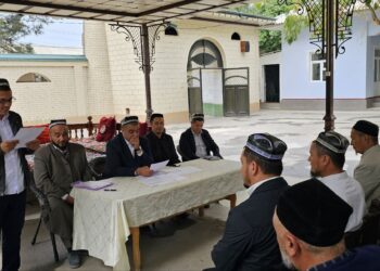 Чегара ҳудудга ташриф қилиниб, ёш имомларга тавсиялар берилди