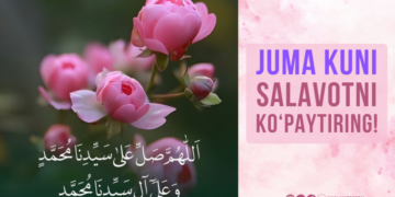 Жума куни салавотни кўпайтиринг!
