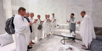 Бўлғуси ҳожилар муқаддас заминда эҳтиром ила кутиб олинмоқда