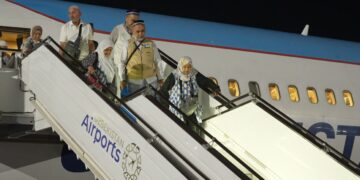 Фарғоналик ҳожиларнинг илк гуруҳи Ватанга қайтди
