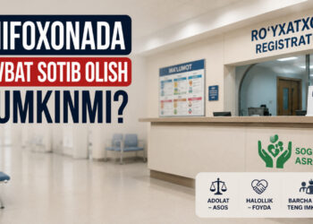 Шифохонада навбат сотиб олиш мумкинми?
