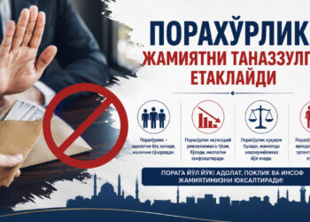 Порахўрлик жамиятни таназзулга етаклайди