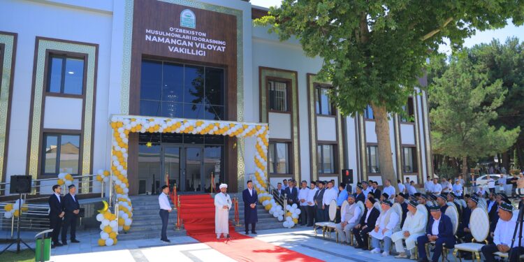 Наманган вакиллиги янги биноси фойдаланишга топширилди